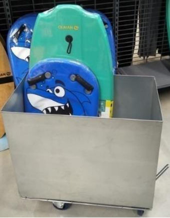 Carrello da trasporto - Rollis Box - Labadis - di stoccaggio
