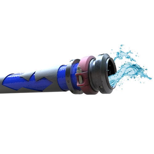 Tubo flessibile piatto - OROFLEX&reg; RELINE - Tipsa - per acqua / in filo sintetico / in poliuretano