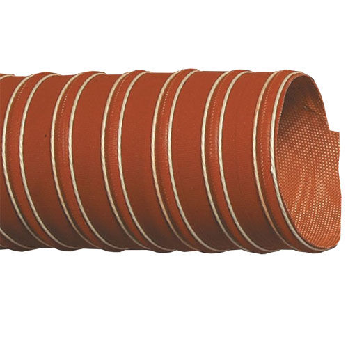 Tubo flessibile per gas - RYLFLEX SILICONE II - KURIYAMA EUROPE - per aria calda / in acciaio galvanizzato / in fibra di vetro