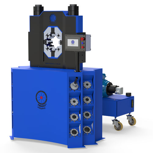 Pressa crimpatrice per tubi flessibili idraulici - PHC150 - Prensso Máquinas  - automatica / idraulica / controllata da PLC