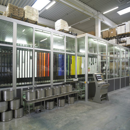 Dosatore per polvere - SUPERCOLOR - LAWER - ponderale / per l'industria tessile / automatico