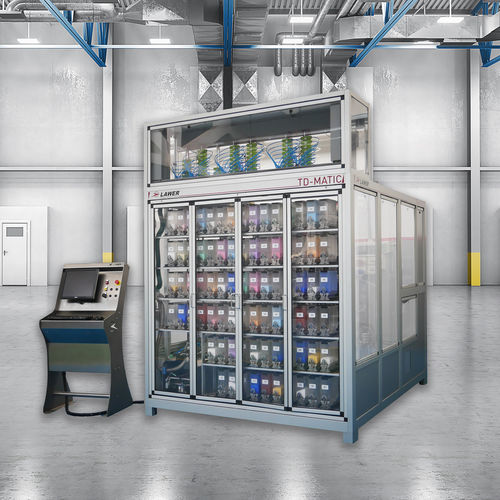 Dosatore per liquidi - TD-MATIC - LAWER - volumetrico / da laboratorio / per l'industria cosmetica