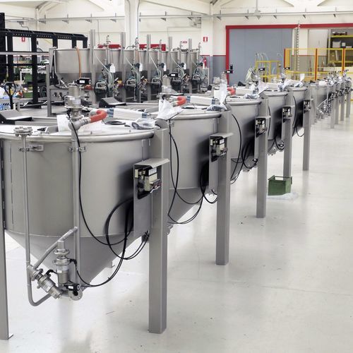 Sistema di dissoluzione automatico - STK - LAWER - per polvere / per l'industria tessile / per tintura
