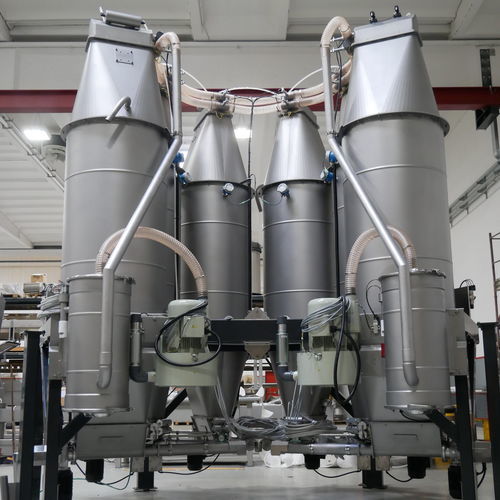 Sistema di dissoluzione per polvere - SILOS-COL - LAWER - automatico / per l'industria tessile / per tintura