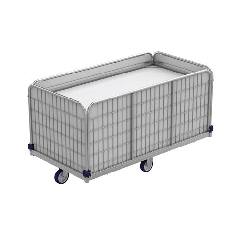 Roll-container per tessili - ML 14478-0.79 - Samarit CZ s.r.o. - con base plastica