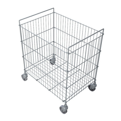 Roll-container per tessili - SK 5942-0.68 - Samarit CZ s.r.o. - a ripiani / in maglia metallica
