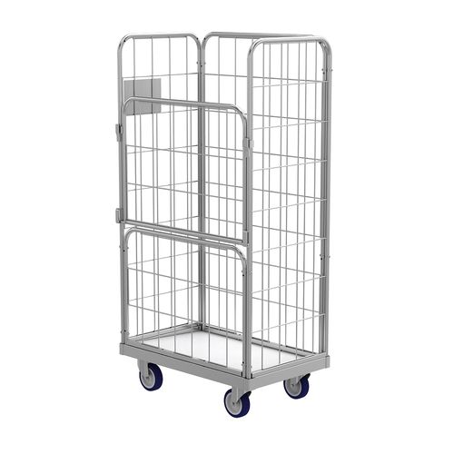 Roll-container per tessili - SL-IB 8151-1.58 - Samarit CZ s.r.o. - in maglia metallica