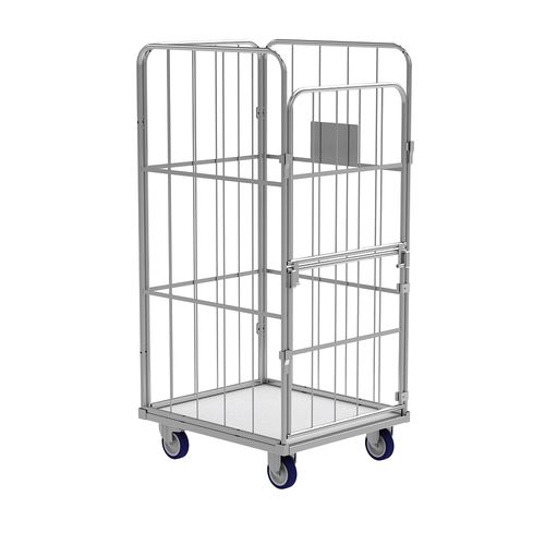 Roll-container per tessili - RT 7180-1.62 - Samarit CZ s.r.o. - in maglia metallica