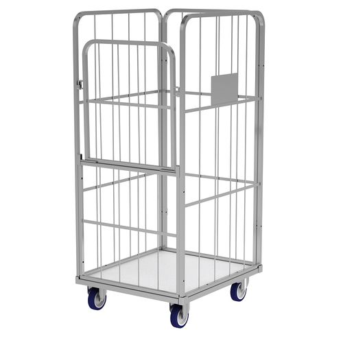 Roll-container per tessili - ST 7180-1.62 - Samarit CZ s.r.o. - in maglia metallica