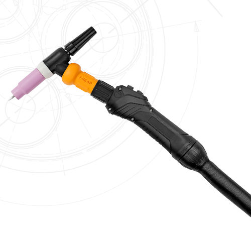 Torcia di saldatura TIG - Series i-Head® - Rohrman Schweißtechnik GmbH - raffreddata ad aria