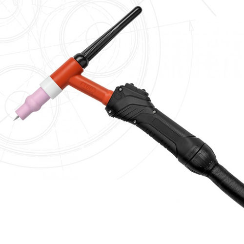 Torcia di saldatura TIG - Series TEC® - Rohrman Schweißtechnik GmbH - raffreddata ad aria / 4m