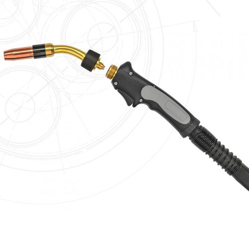 Torcia di saldatura MIG-MAG - MultiMIG Series - Rohrman Schweißtechnik GmbH - raffreddata ad aria / 4m