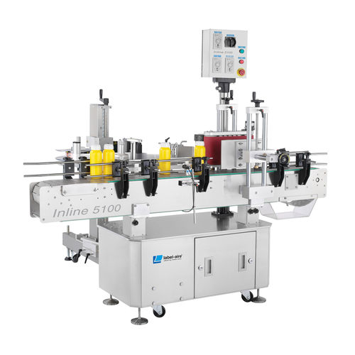 Etichettatrice automatica - 5100 Series - Label Aire - per bottiglie / per applicazione laterale / ad alta velocità