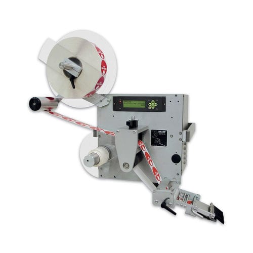 Applicatore di etichette automatico - 3015-ND - Label Aire - per applicazione sulla parte superiore del prodotto / per etichette adesive