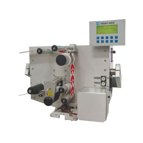 Applicatore di etichette automatico - 3111H-S - Label Aire - per applicazione sulla parte superiore del prodotto / ad alta velocità / per soffiaggio