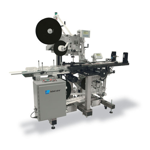 Etichettatrice automatica - HBS-Clamshell - Label Aire - per imballaggi / per applicazione sulla parte superiore del prodotto / ad alta velocità