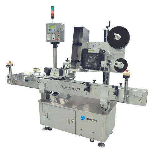 Etichettatrice automatica - ILTRUNNION - Label Aire - per applicazione sulla parte superiore del prodotto / in linea / ad alta velocità