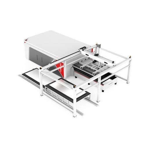 Macchina da taglio a caricamento automatico - A-PRO series - DXTECH CNC Machine Co., Ltd. - laser a fibra / per metallo / per lamiere