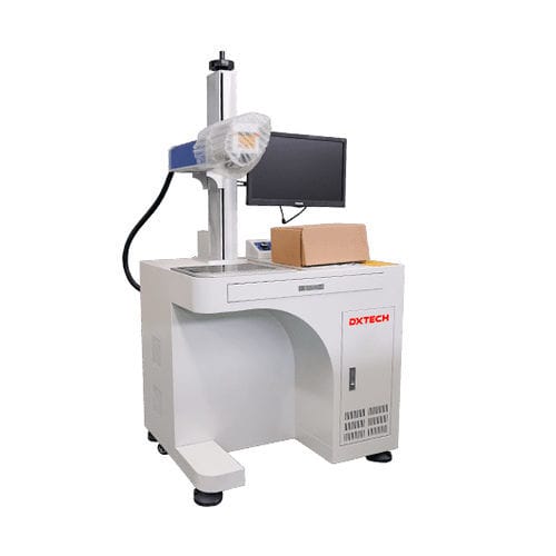 Macchina di marcatura laser a fibra - DXTECH CNC Machine Co., Ltd. - per acciaio inossidabile / per alluminio / da banco