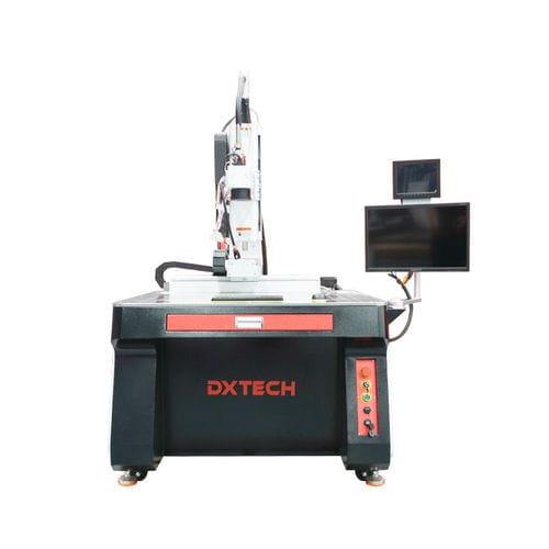 Macchina saldatrice laser a fibra - DXTECH CNC Machine Co., Ltd. - automatica / indipendente / per metallo