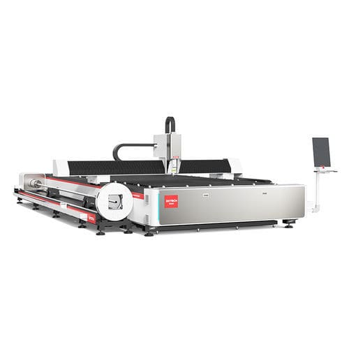 Macchina da taglio laser a fibra - 2560FPT - DXTECH CNC Machine Co., Ltd. - per metallo / per lamiere / per tubi