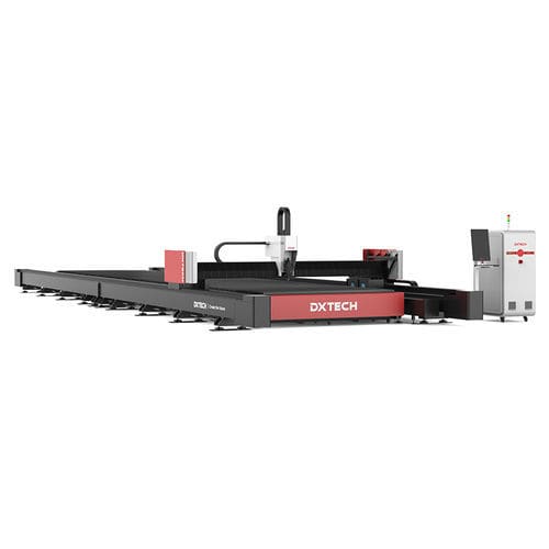 Macchina da taglio laser a fibra - W - DXTECH CNC Machine Co., Ltd. - per alluminio / per acciaio inossidabile / per acciaio al carbonio