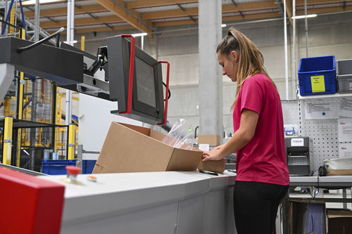 Macchina per preparazione ordine in linea - X-PTS - SAVOYE - automatica