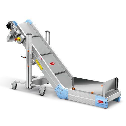 Trasportatore a nastro - Moretto - da trasporto / d'alimentazione / mobile