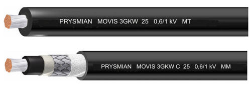 Cavo elettrico di alimentazione - MOVIS 3GKW - Prysmian Group - DIN / senza alogeni