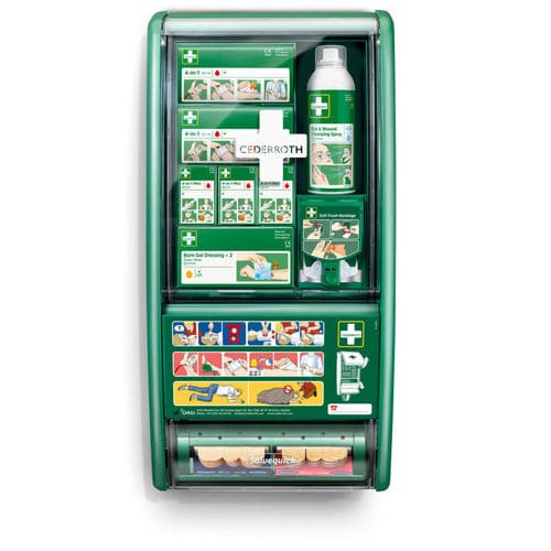 Armadio di primo soccorso - 51011026 - Cederroth - a parete / in plastica