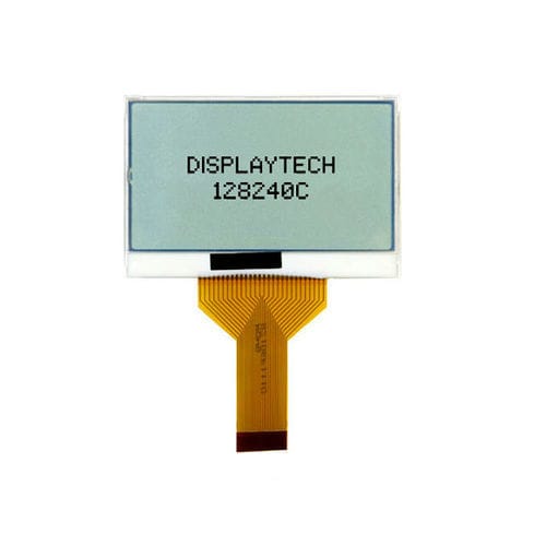Modulo di visualizzazione LCD - 128240C - Displaytech - a matrice di punti / monocromatico / grafico