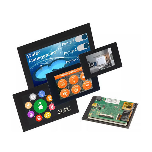 HMI a tecnologia capacitiva proiettata - uniTFT series - DISPLAY VISIONS GmbH - ad incastro / embedded / mobile