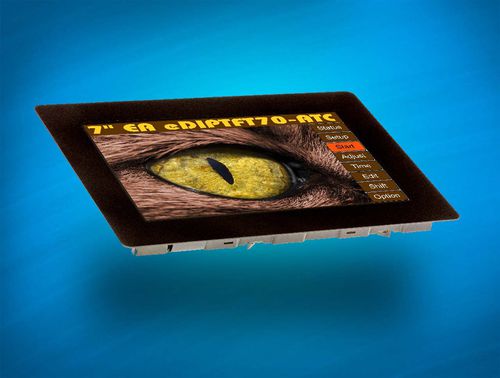 Display TFT LCD - EDIPTFT series - DISPLAY VISIONS GmbH - con touch screen resistivo / a tecnologia capacitiva proiettata / a colori