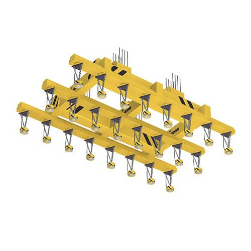 Elettromagnete di sollevamento a commutazione elettrica - VM series - ANDRIN - per lamiera / per movimentazione