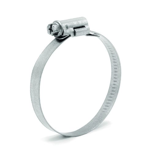 Fascetta stringitubo in acciaio galvanizzato - ASFA LW1 series - MIKALOR - a vite / a nastro