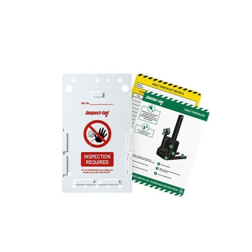 Etichetta di identificazione - ENT-ETI STACK - ScaffTag - di ispezione / antimanomissione / in ABS