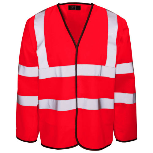 Gilet alta visibilità - H81-1 - Supertouch - da lavoro / in poliestere / per costruzione