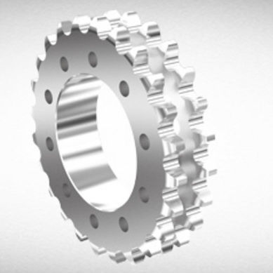 Pignone per catene - 05B-1/2	 - Tecnamic - a dentatura diritta / singolo / doppio