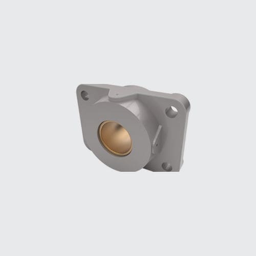 Cuscinetto liscio con flangia - Tecnamic - in bronzo