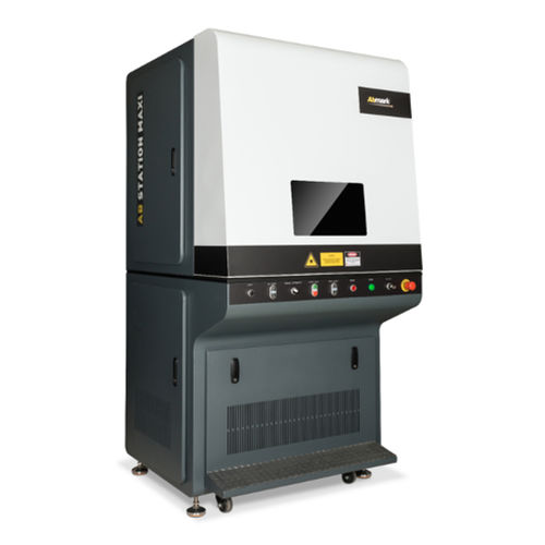 Stazione di marcatura laser - Abstation-Maxi - Abmark - per metallo / per materie plastiche / per alluminio