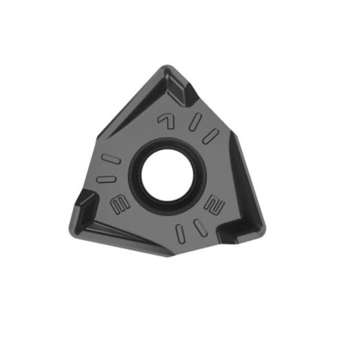 Inserto di taglio amovibile di fresatura - XNEX 080612-R - Sharp metal srl - per acciaio / per metallo