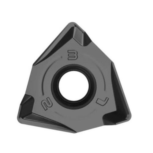 Inserto di taglio amovibile di fresatura - XNEX 080612-F - Sharp metal srl - per acciaio / per metallo