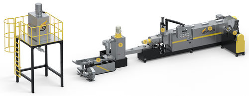 Impianto di riciclaggio per materie plastiche - RECO series - Genius Machinery Co., Ltd - con granulazione / su linea di processo