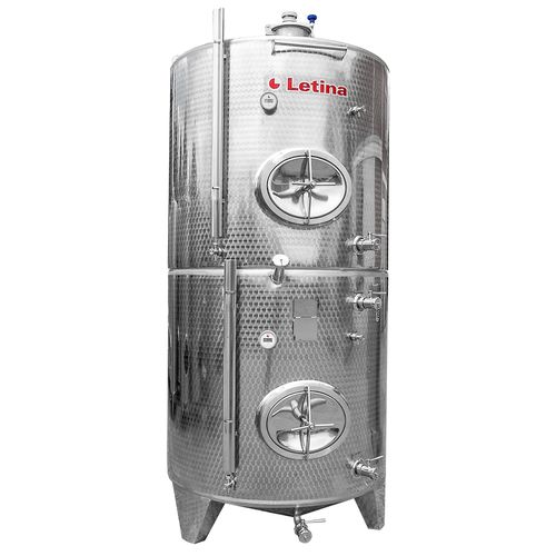 Recipiente di stoccaggio - ZK series - Letina - di fermentazione / per vino / per prodotti alimentari