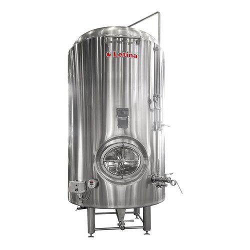 Recipiente per birra - ZBB series - Letina - in acciaio inossidabile / cilindrico / a pressione
