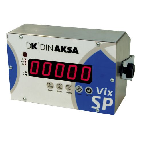 Indicatore di peso display LCD - VIX-SP - DINAKSA PESAJE - con display LED / a parete / portatile