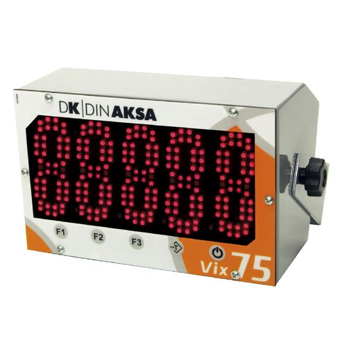 Indicatore di peso con display LED - VIX-75 - DINAKSA PESAJE - a parete / portatile / a tenuta stagna