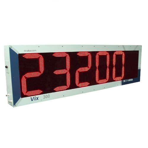 Indicatore di peso con display LED - VIX-300 - DINAKSA PESAJE - a parete / su guida DIN / a tenuta stagna