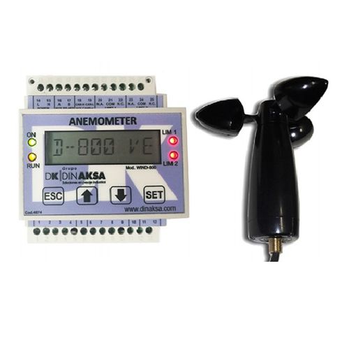 Anemometro a coppette - WIND-E725 - DINAKSA PESAJE - digitale / compatto / con allarme