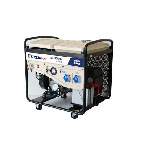Gruppo elettrogeno diesel - TM7500AD1-M - Teksan - trifase / portatile / con rotelle
